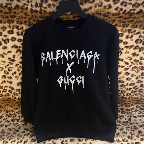 gucci x balenciaga sweater